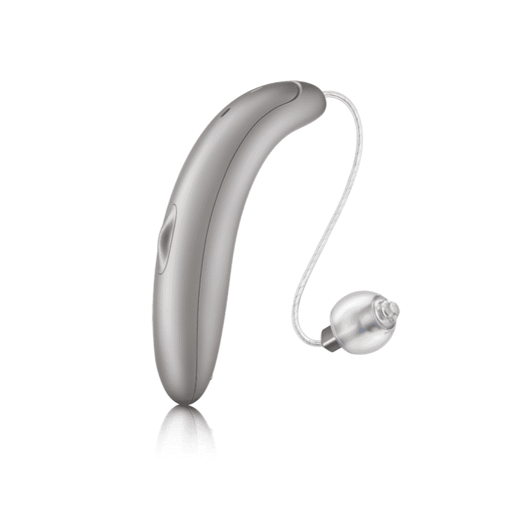 Grey Unitron BTE 2 hearing aid